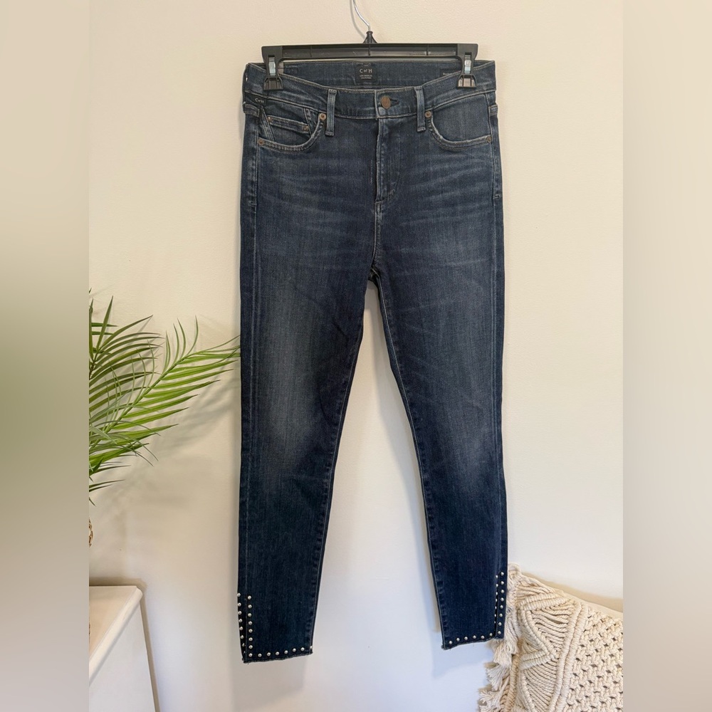 Citizens Of Humanity Rocket high rise skinny with studs